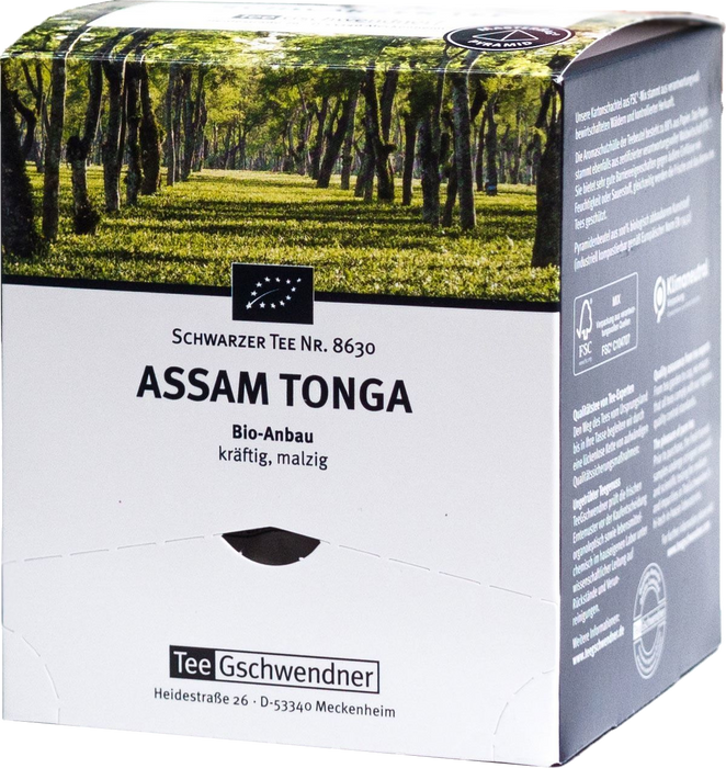 TeeGschwendner Assam Tonga Bio - 15 x 2,00 g