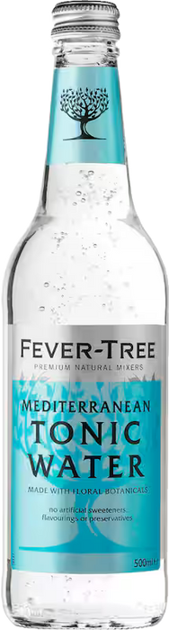 Fever Tree Mediterranean Tonic - 8 x 0,50 l