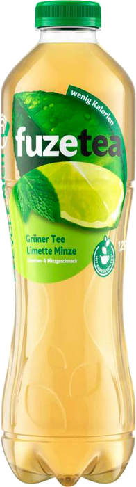 Fuze Tea Limette Minze - 6 x 1,25 l