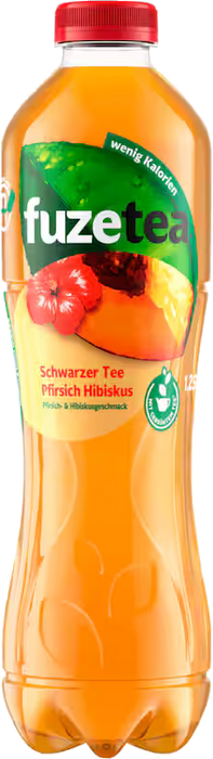 Fuze Tea Pfirsich Hibiskus - 6 x 1,25 l