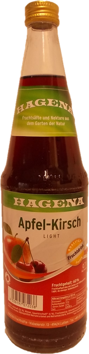 Hagena Apfel-Kirsch Light - 12 x 0,70 l