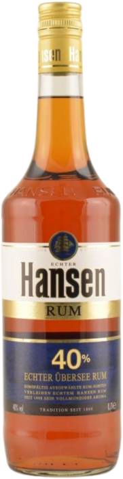 Hansen Blau Rum 40% - 0,70 l