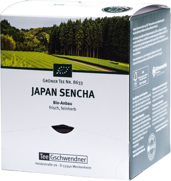 TeeGschwendner Japan Sencha Bio - 15 x 2,00 g