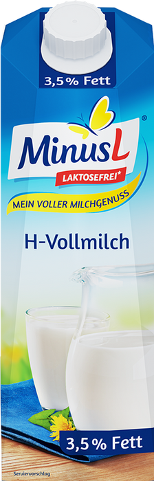 Omira MinusL H-Milch (Laktosefrei) 3,5 % - 10 x 1,00 l