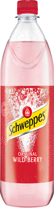 Schweppes Original Wild Berry - 6 x 1,00 l