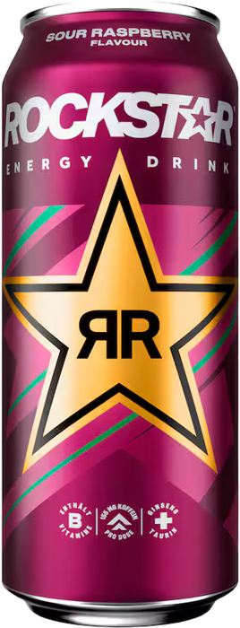 Rockstar Energy Sour Raspberry - 12 x 0,50 l