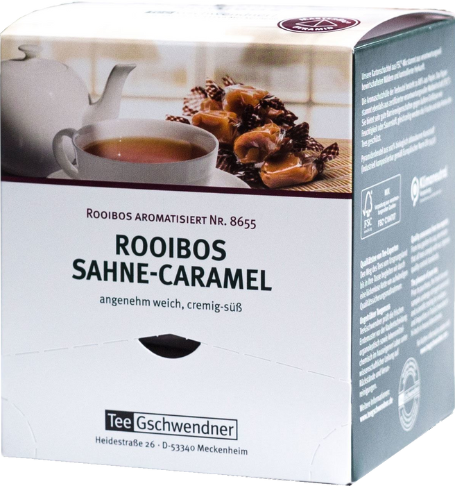 TeeGschwendner Rooibos Sahne Caramel - 15 x 2,00 g