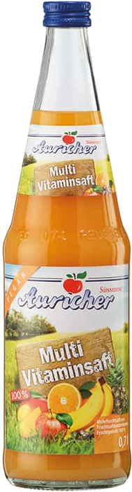 Auricher Multi-Vitamin Saft 100% - 6 x 0,70 l