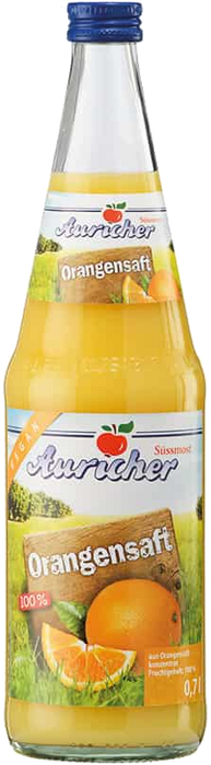 Auricher Orangensaft 100% - 6 x 0,70 l