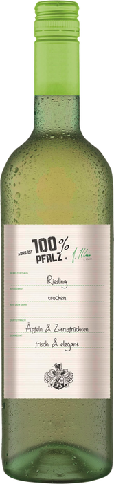 Das ist 100% Pfalz Riesling Trocken - 0,75 l