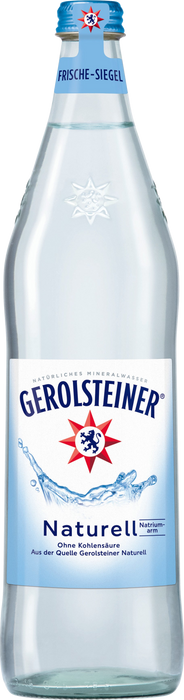 Gerolsteiner Naturell Individual - 12 x 0,75 l