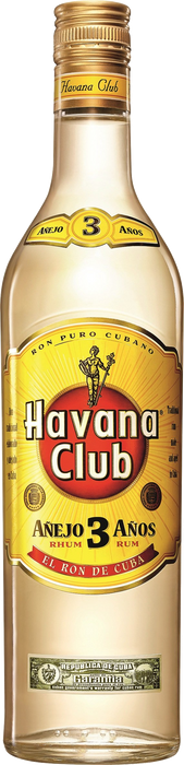 Havana Club Gelb 3 Jahre 37,5 % - 0,70 l