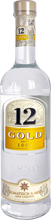 Ouzo 12 Gold 36% - 0,70 l