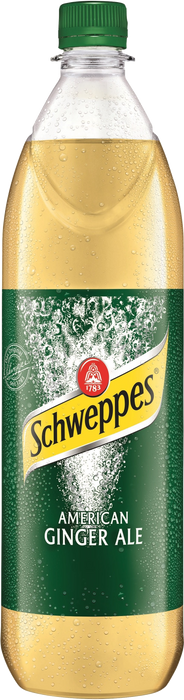 Schweppes American Ginger Ale - 6 x 1,00 l