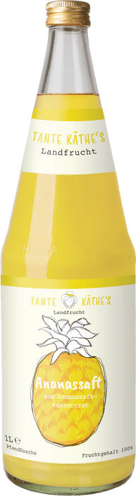 Tante Käthe Ananassaft Direkt 100% - 6 x 1,00 l